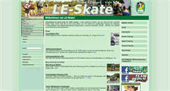 Desktop Screenshot of le-skate.de